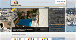 Desktop Screenshot of forrentinmalta.com
